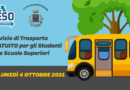 Servizio di trasporto gratuito per gli studenti delle scuole superiori